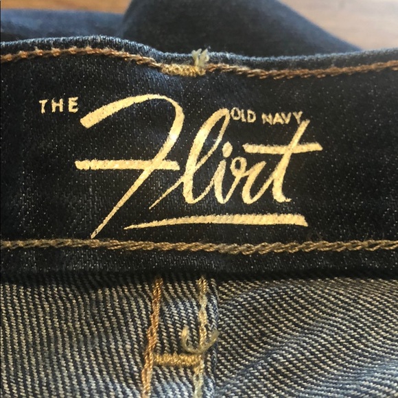 Old Navy the Flirt jeans size 8 long - Picture 7 of 8